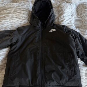 The North Face Black Hooded Insulated Jacket
